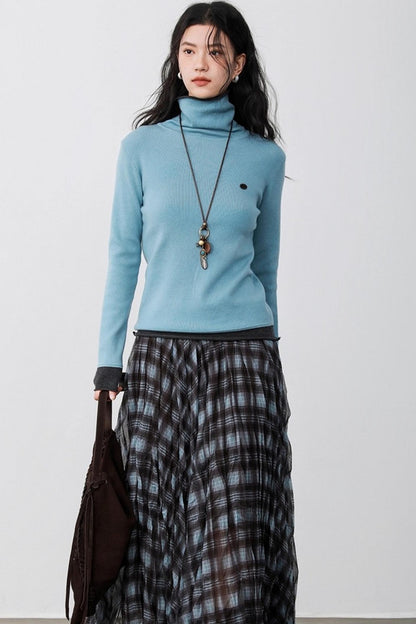 Haze Blue Two-Piece Sweater