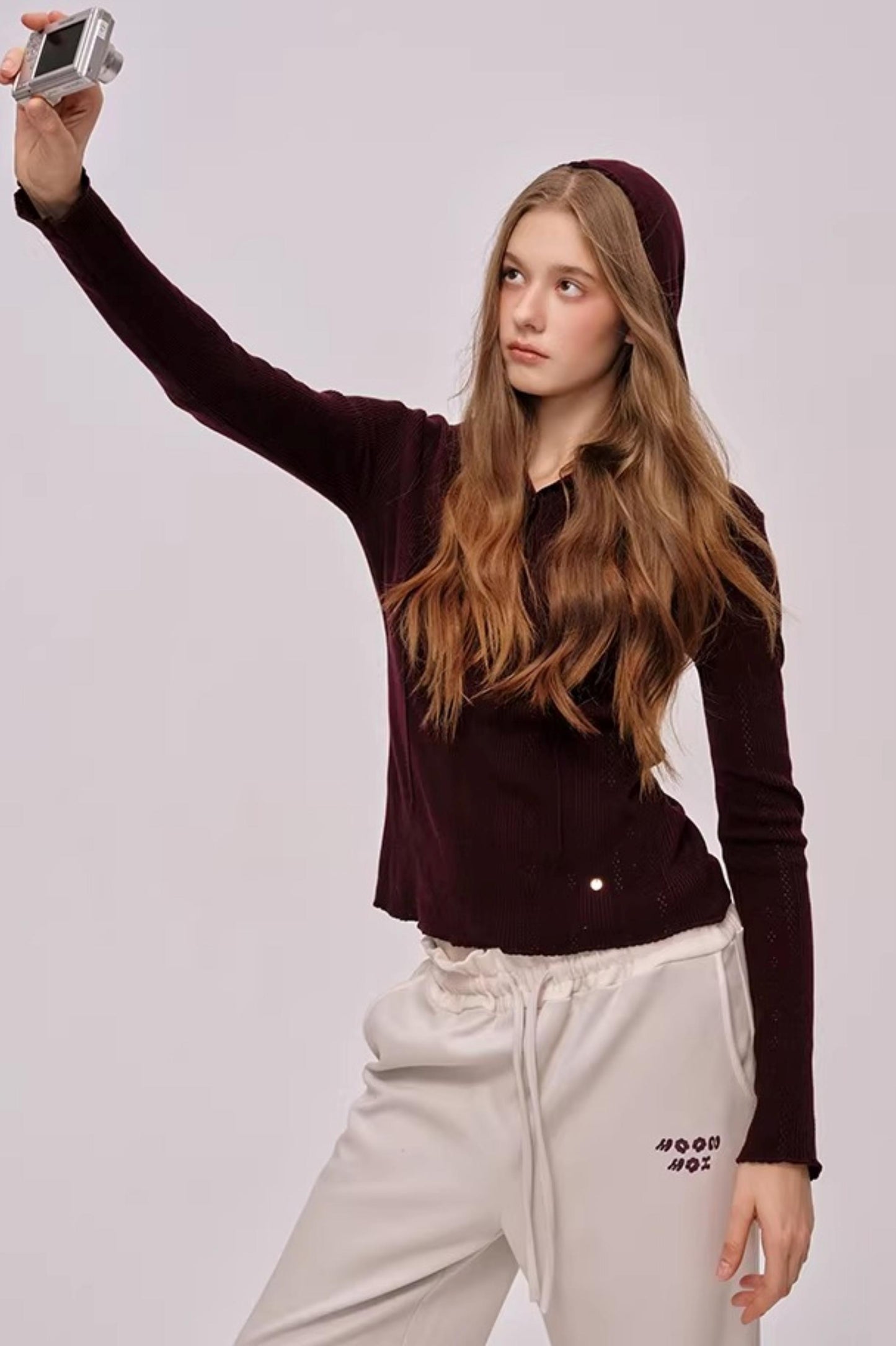 Skin-Friendly Ribbed Sweatpants