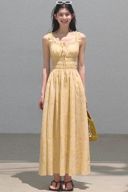 Bubbling Soda Sleeveless Slip Dress