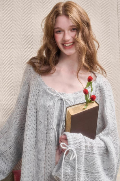 Riverbank of the Wind Mohair Sweater