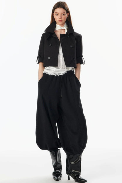 Lantern Cut Jogger Pants