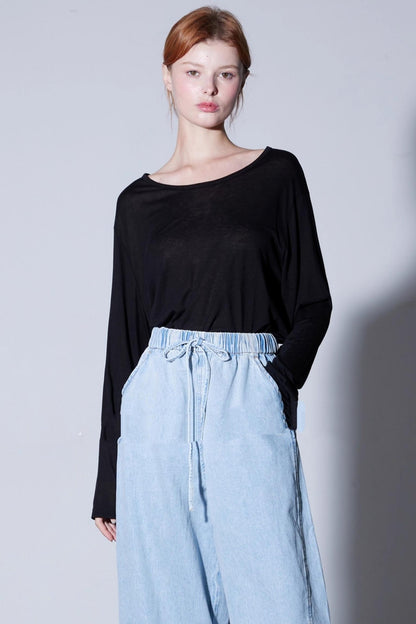 Soft Mulberry Silk Relaxation T-Shirt