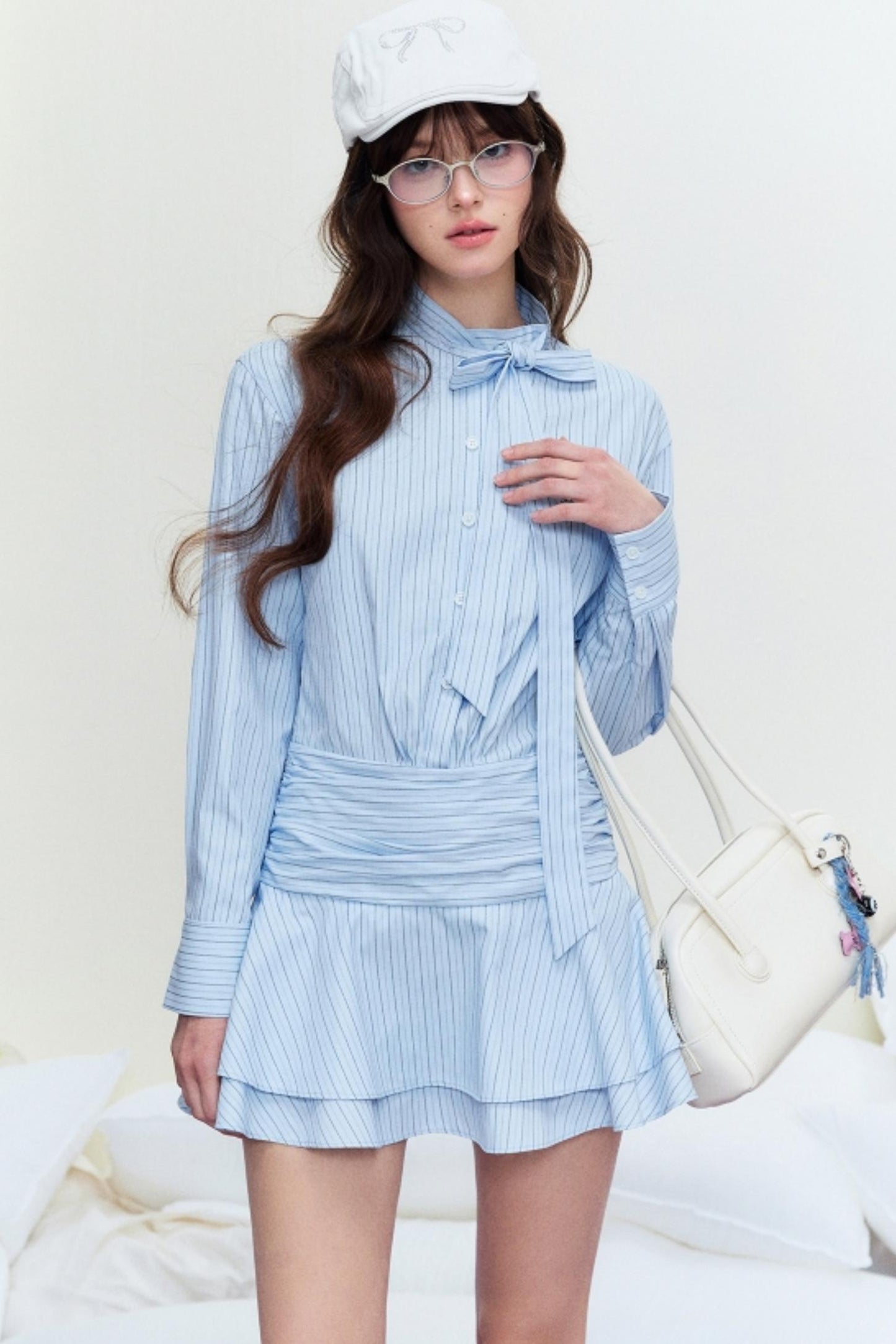 Spring Lace-Up Dress