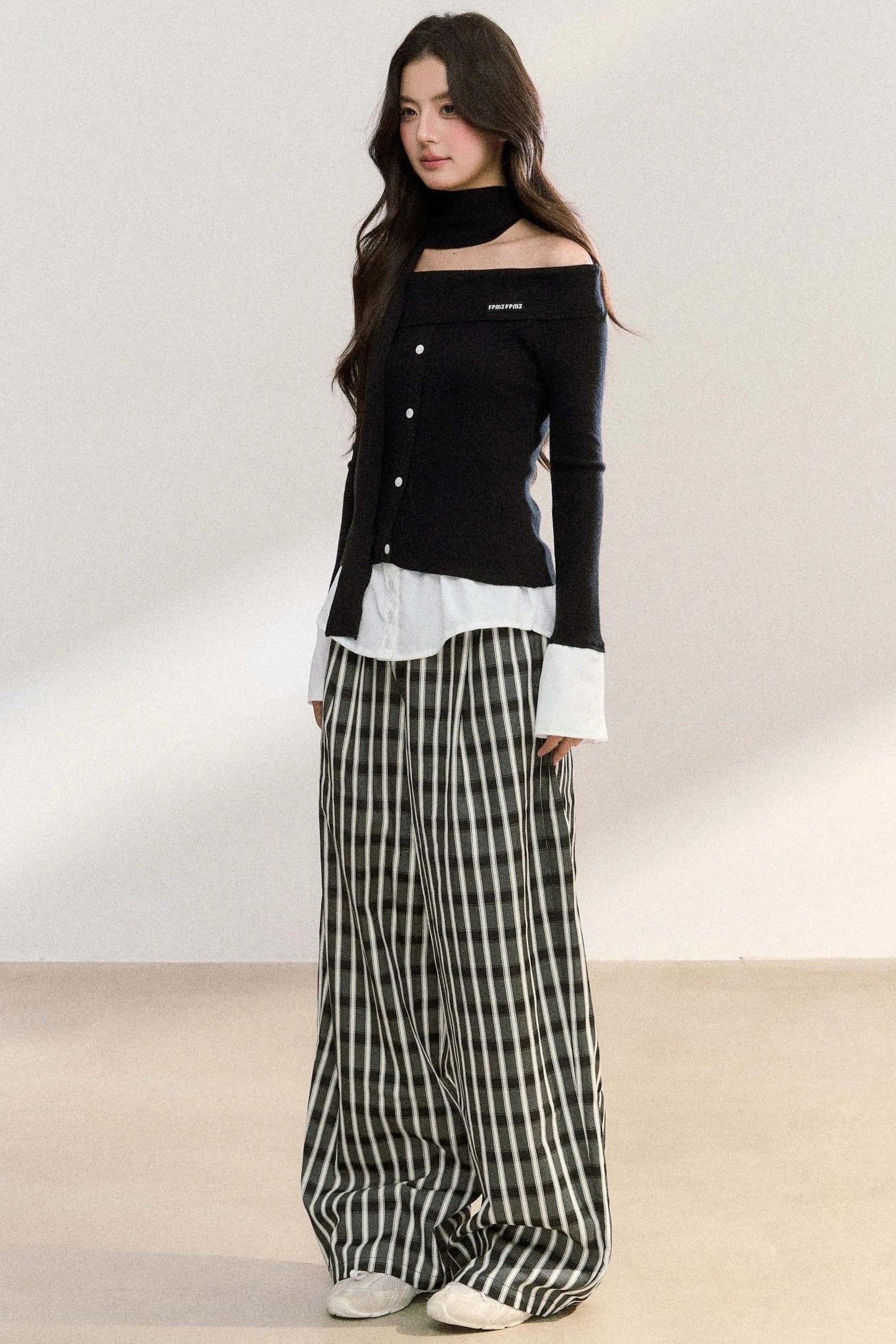 Patchwork Knitwear Sweater