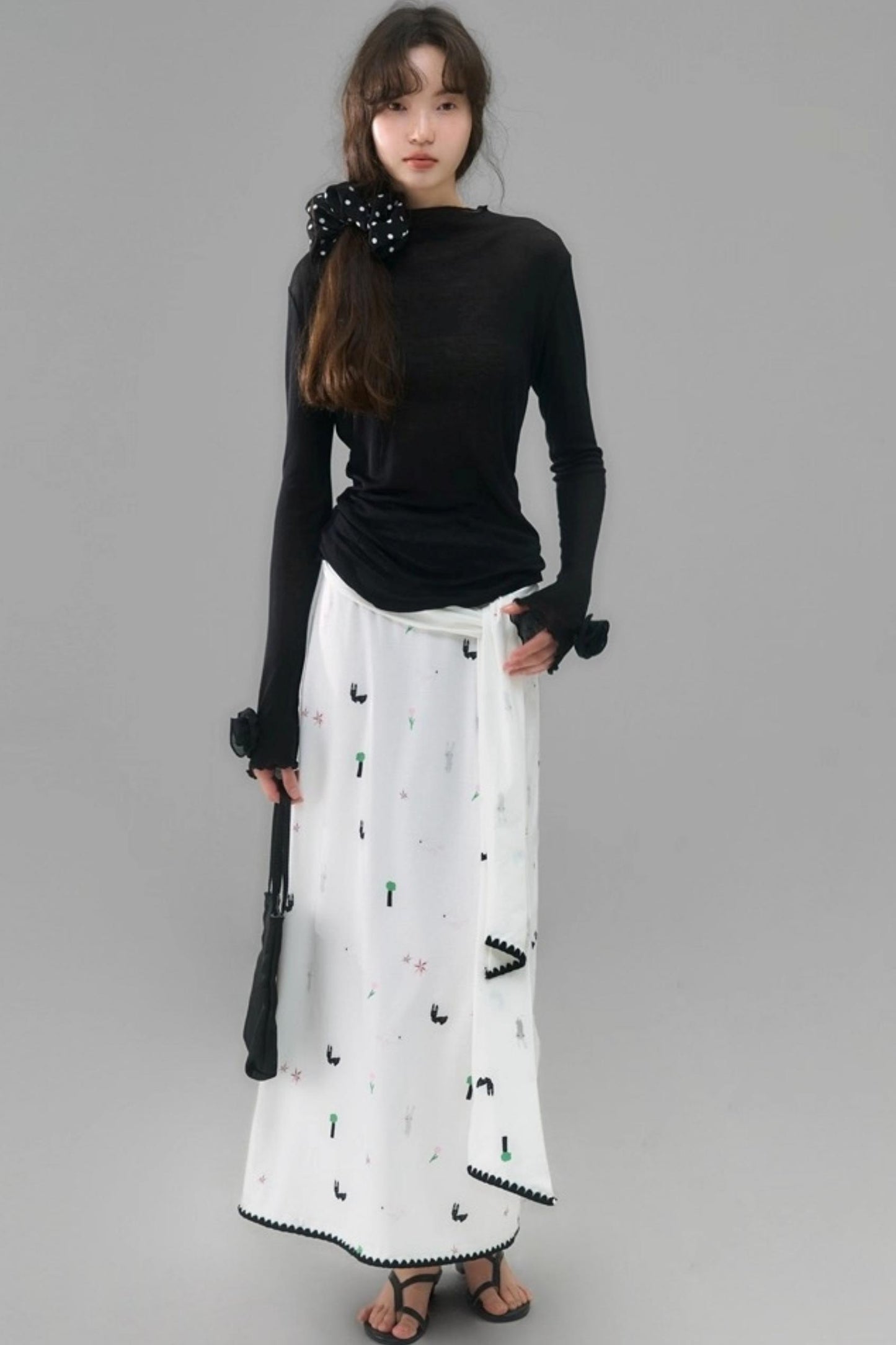 Original Island Rose Tencel Knit Top