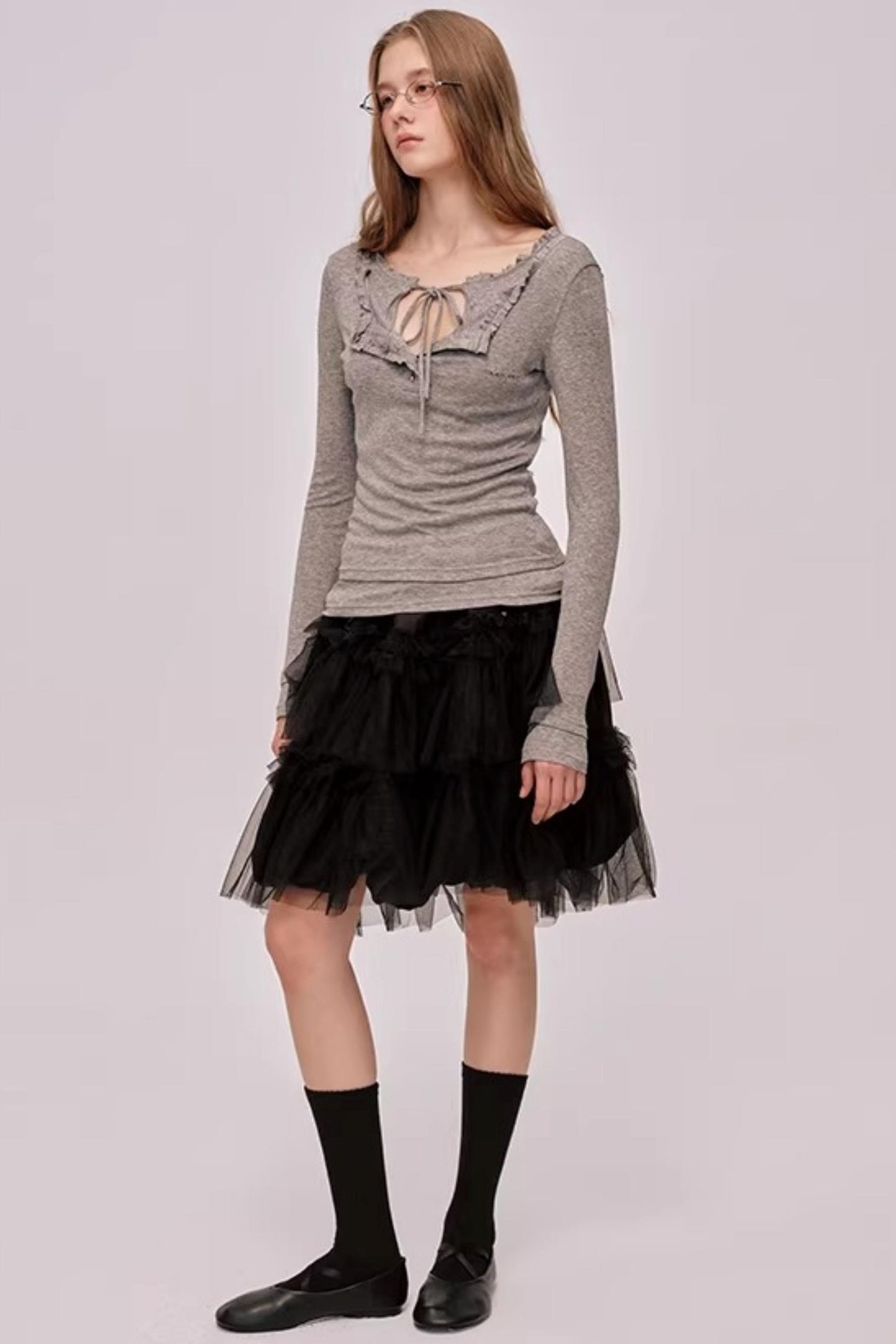 Aurora Lace Mesh Skirt