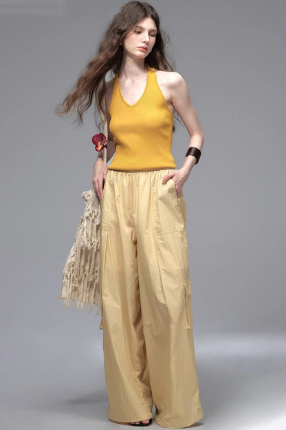 Light Outdoor Drawstring Cargo Pants