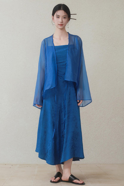 Summer Elegance Halter Dress