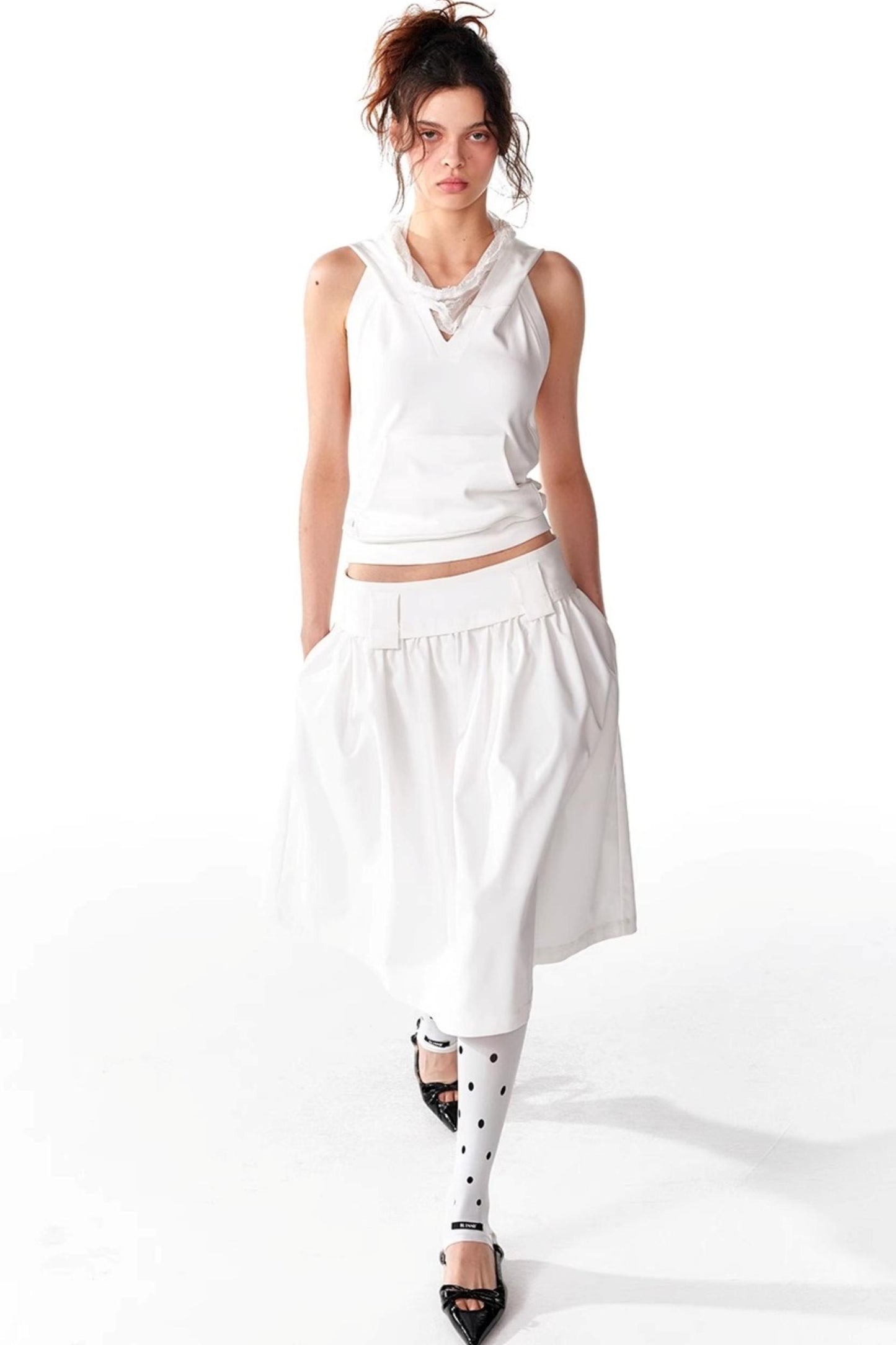 Fashionable Backless Tank Top