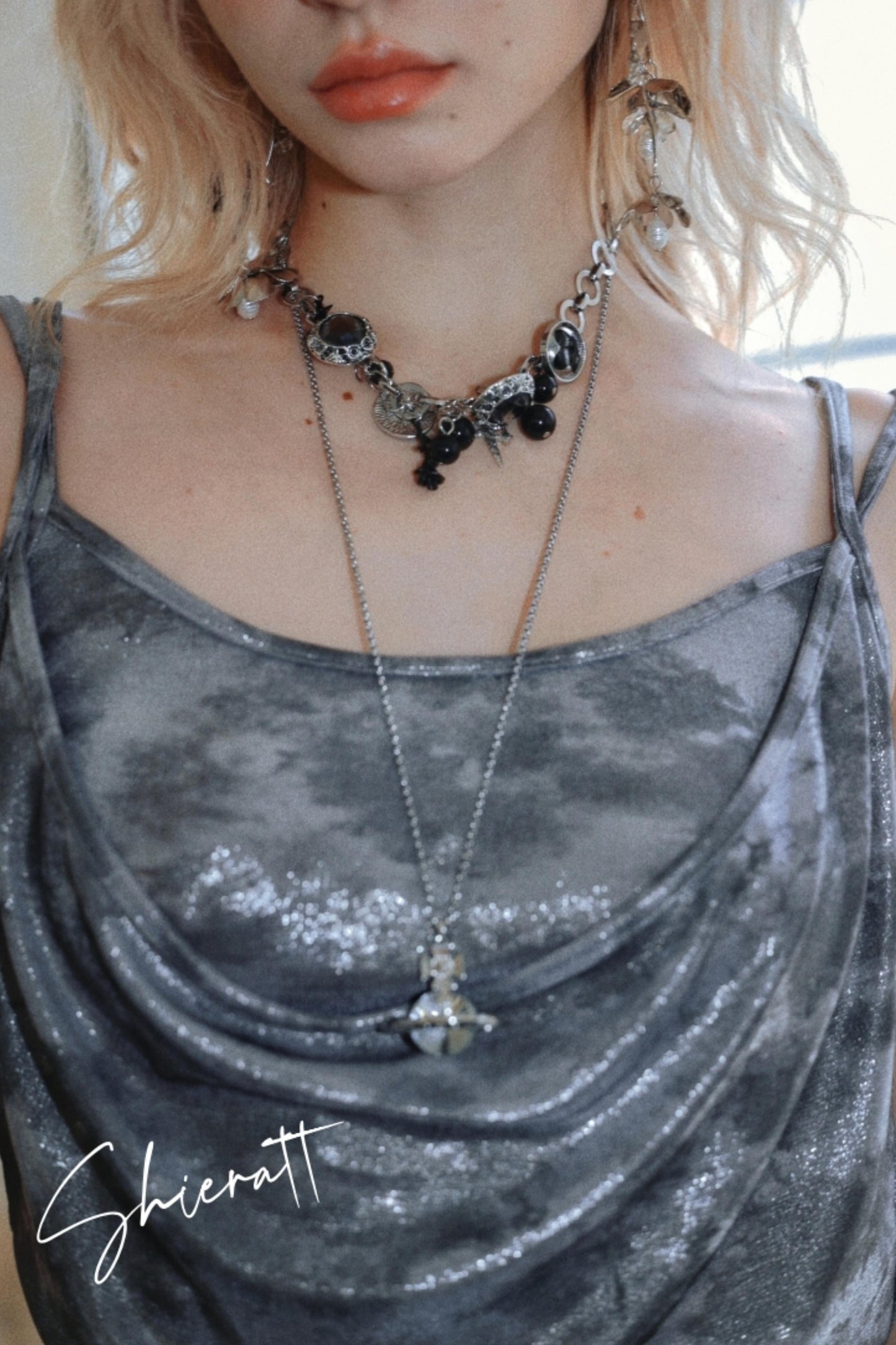 Urban Night Halter Asymmetrical Dress