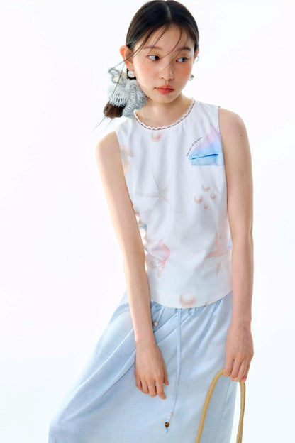 Starfish Pleated Skirt Set-Up