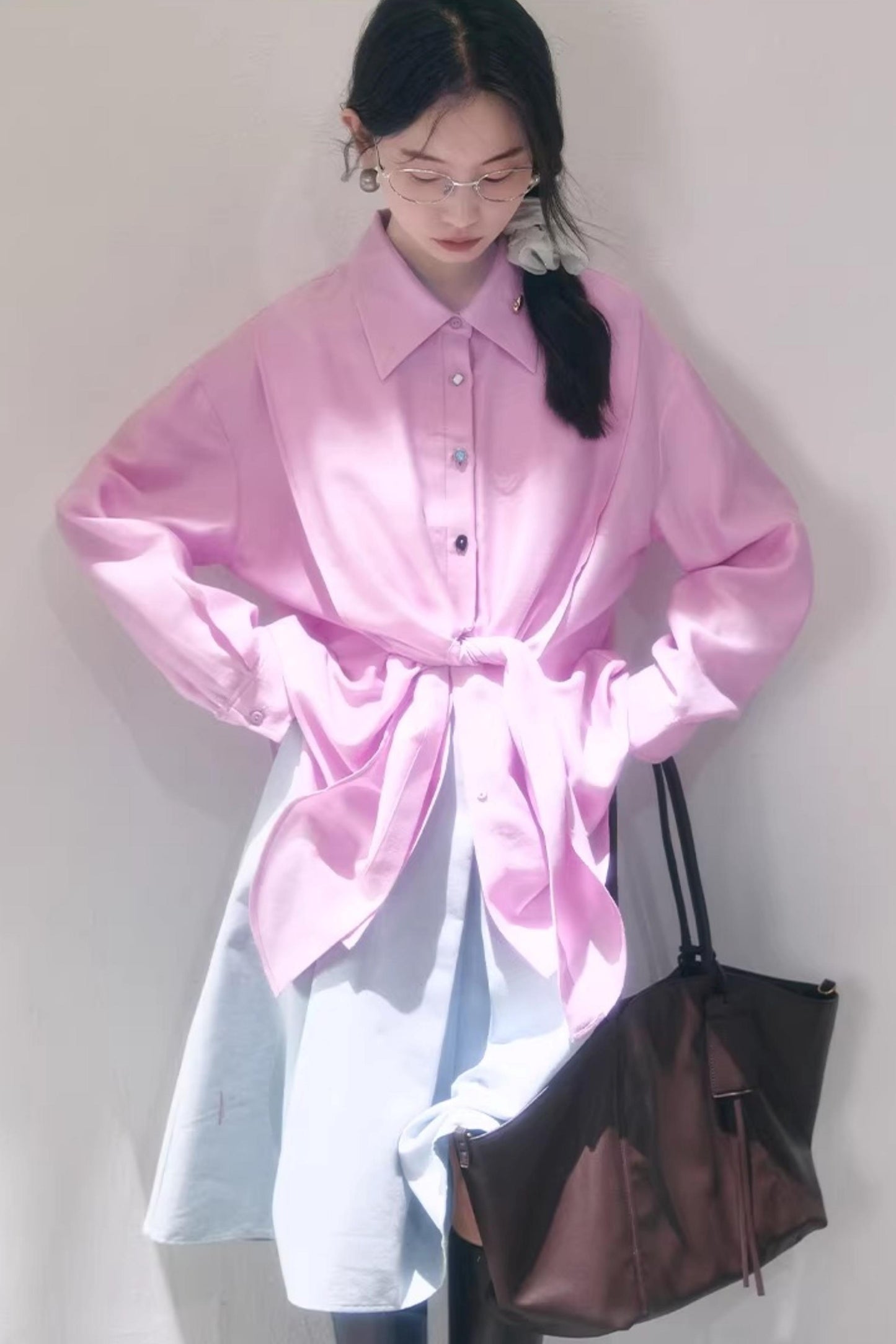 Elegant Pleated Midi Skirt