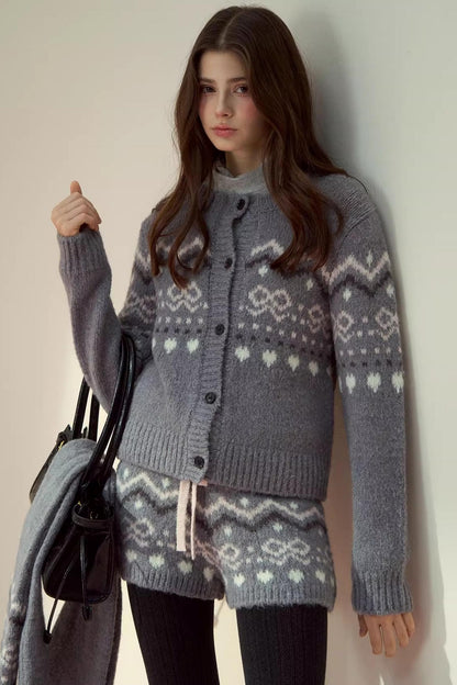 Sunset Knitted Jacket Set-Up