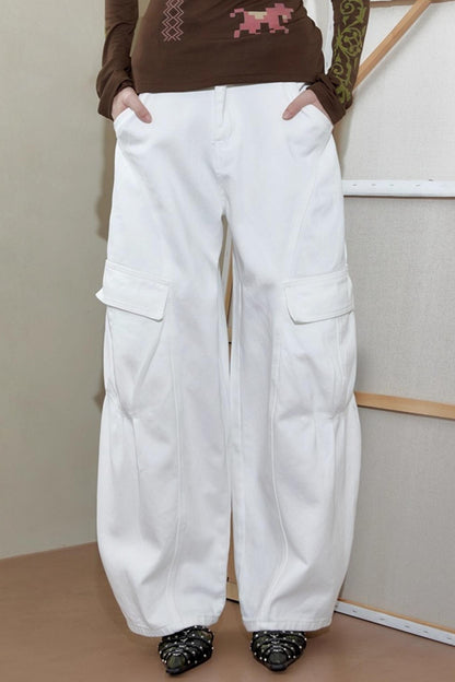 Relaxed Lazy Balloon Pants