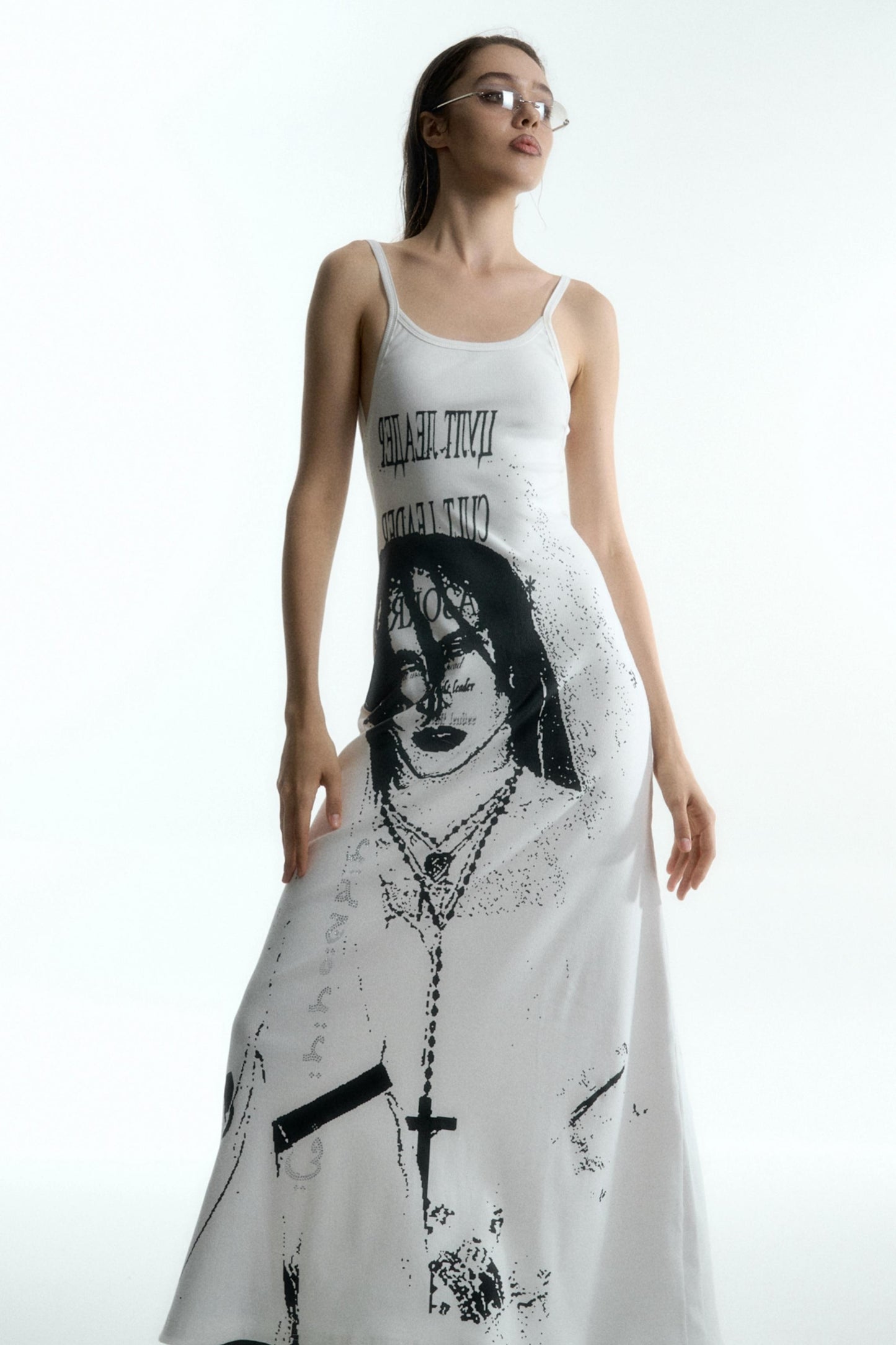 Spicy Halter Rhinestone Maxi Dress