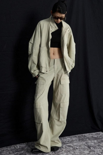 Retro Modern Workwear Jacket