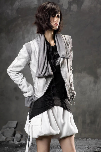 Stacked Collar Jacket