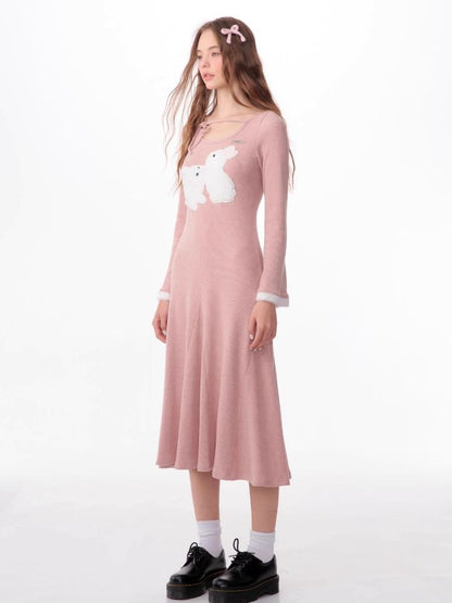 Knit Long Sleeve Bottom Dress