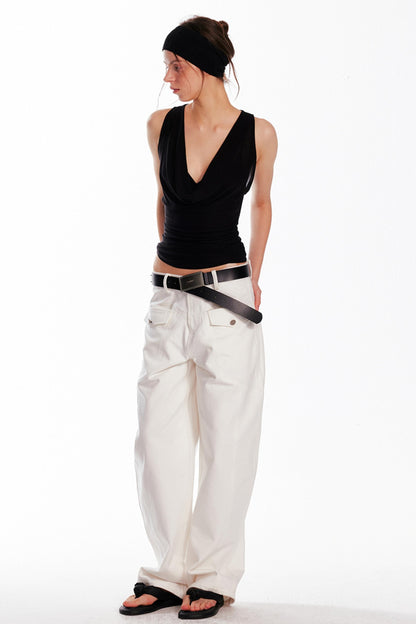 Summer Acetate Knit Camisole