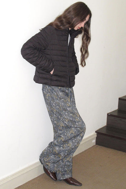 Satin Colorful Warm Jacket