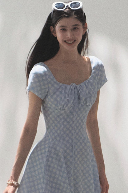 Tencel Bow Tie Dress