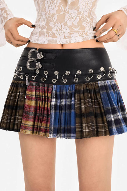 Molly Punk Plaid Skirt