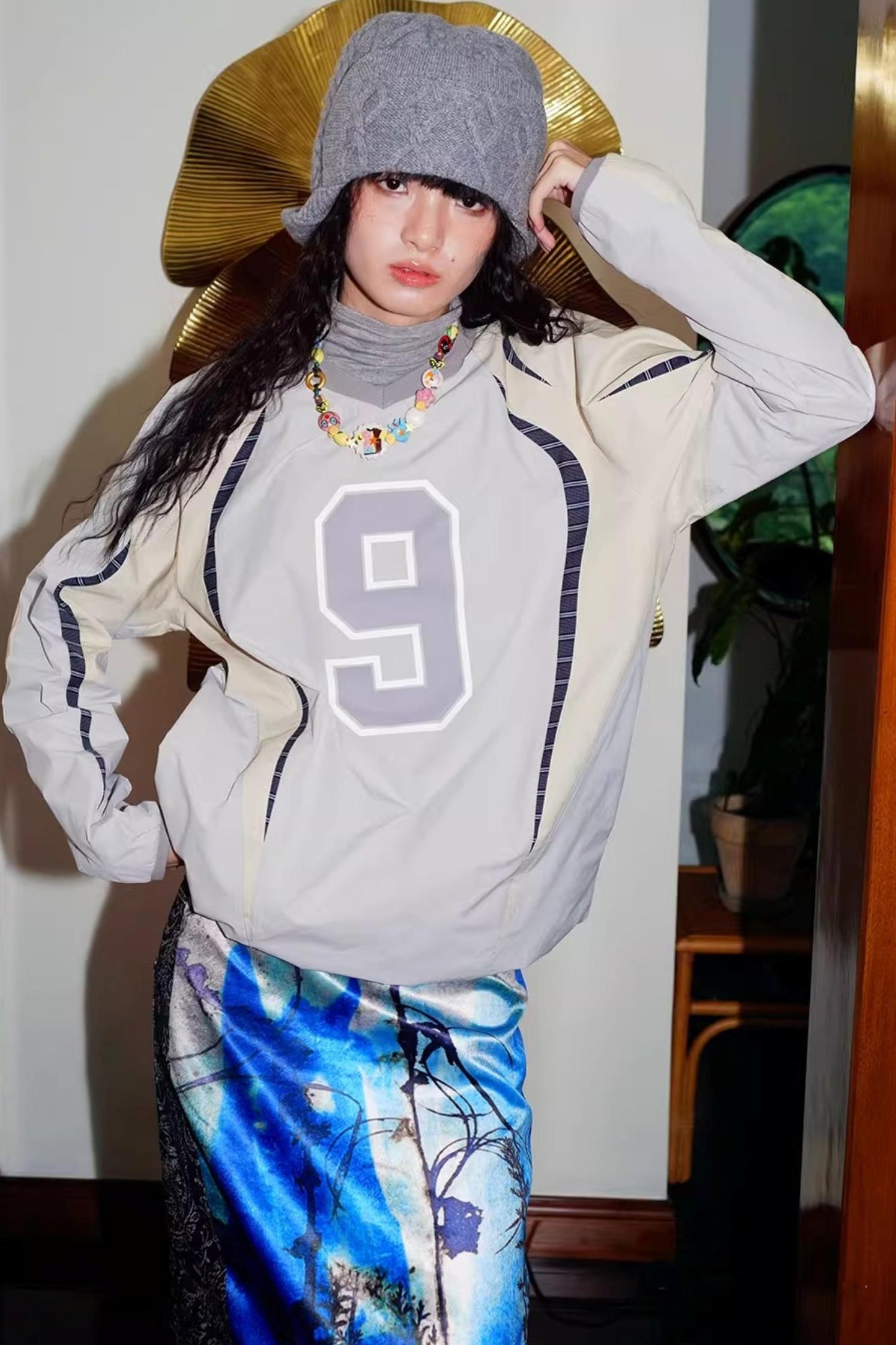 Autumn Retro Long-Sleeved Sweatshirt