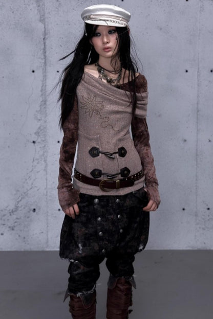 Wasteland Wanderer Knitted Top