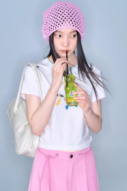 Mermaid Hand-Painted Tee