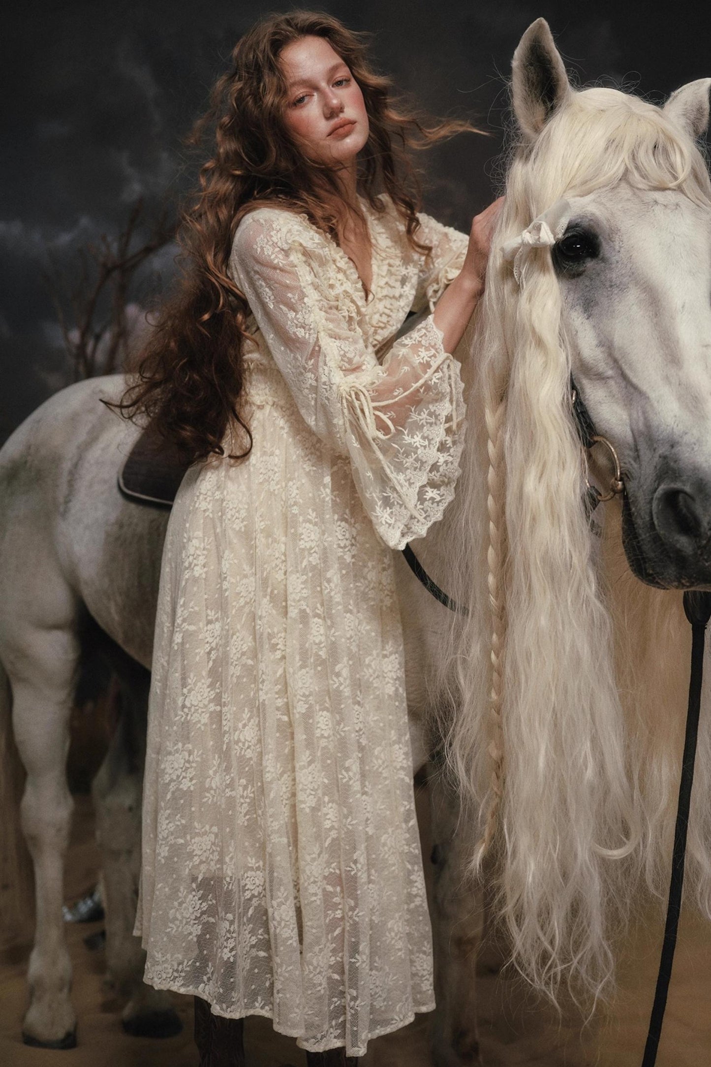 Princess Charming Lace Dress Set-Up