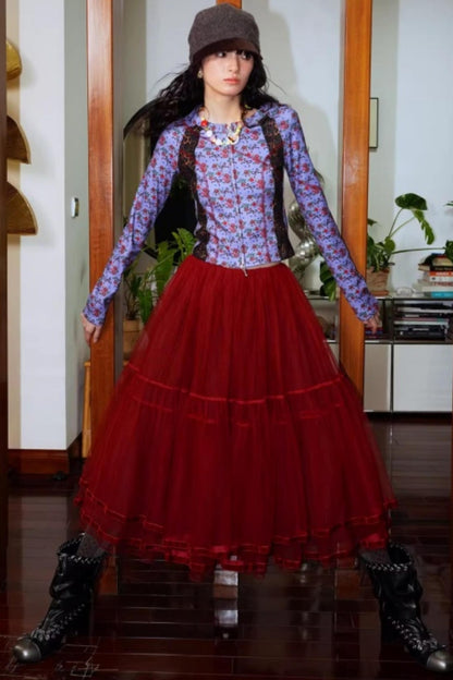 Vintage Leopard Velvet T-Shirt