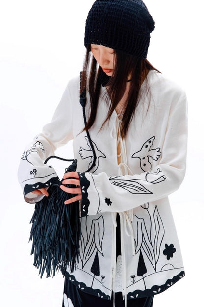 Bird Trail Long-Sleeved Shirt