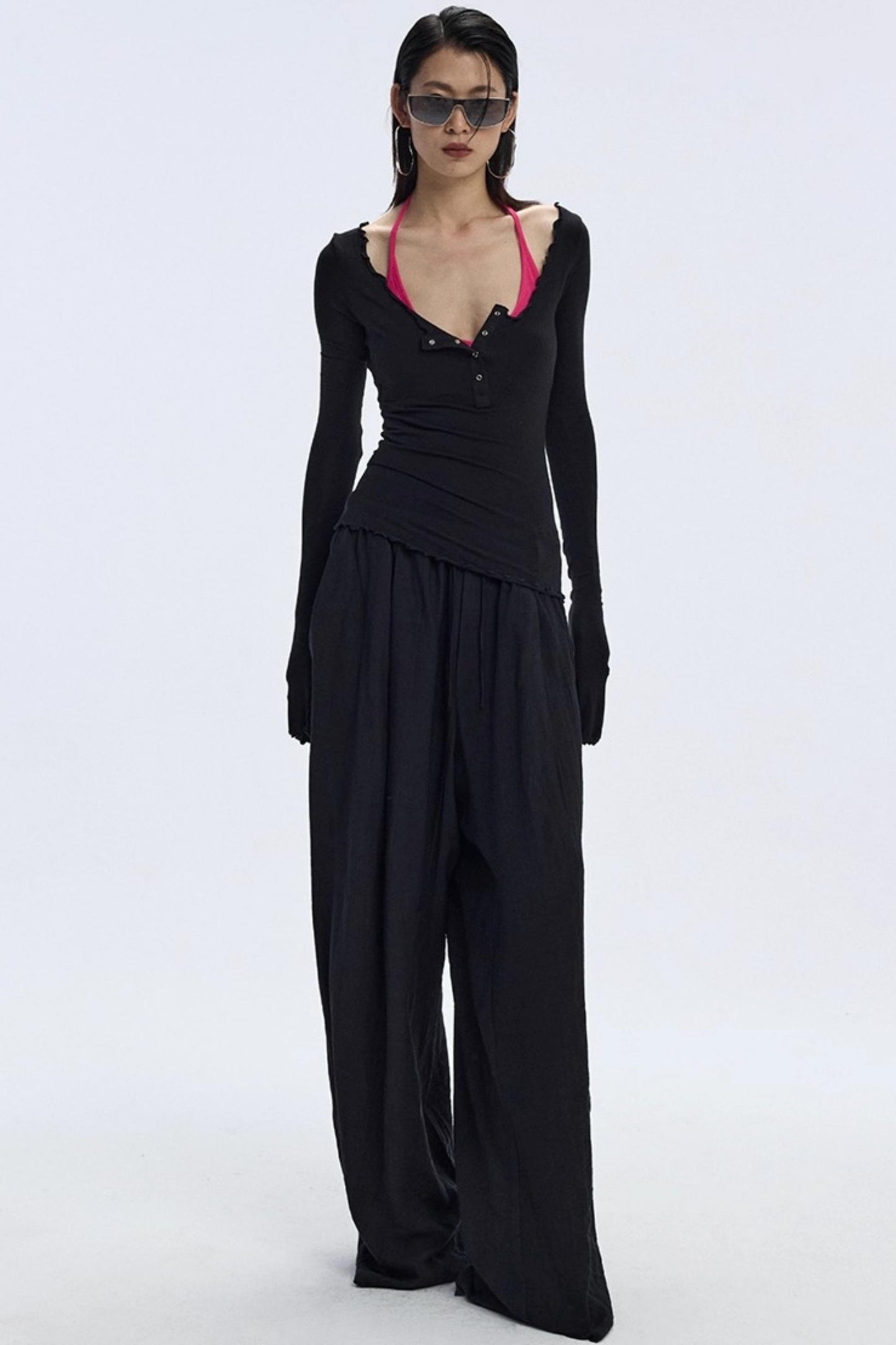 Fungus Edge Long-Sleeved Top