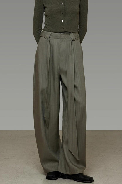 Wide Fall Drape Pants
