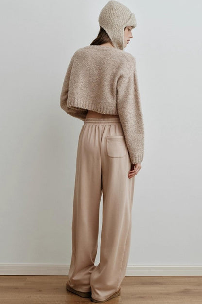 Light Luxury Wool Jacquard Sweater