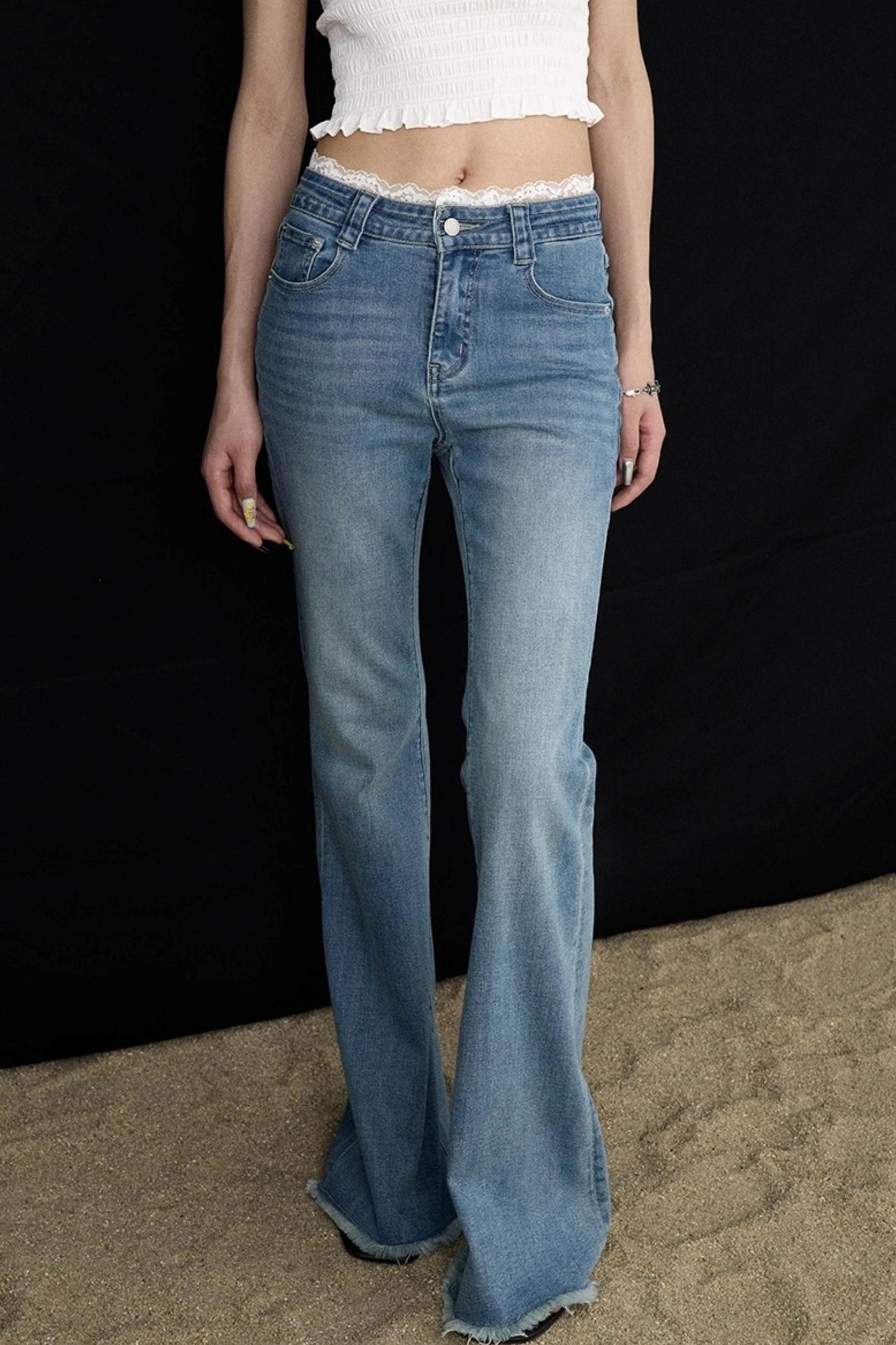 Slim Flared Jeans