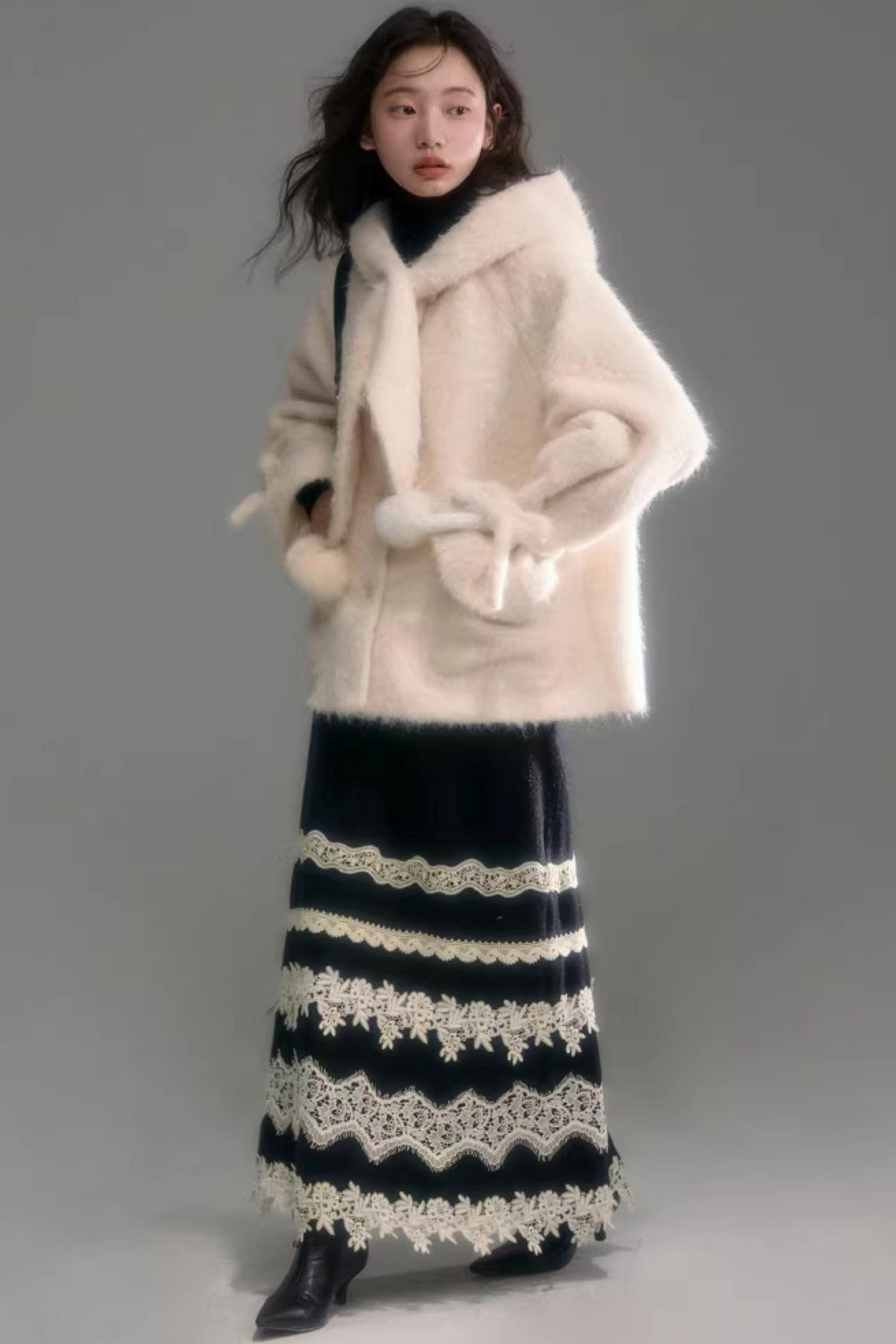 Soft Cloud Ribbed Turtleneck Sweater