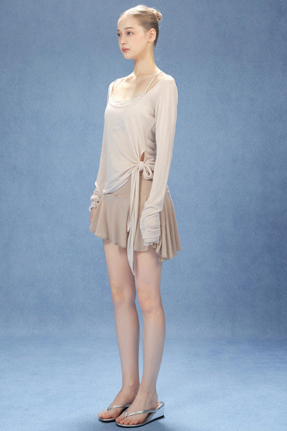 Irregular Moon Skirt