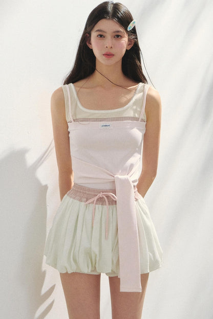 Halter Cloud Skirt
