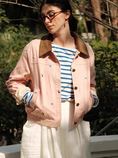 Long-staple Cotton Jacket Coat