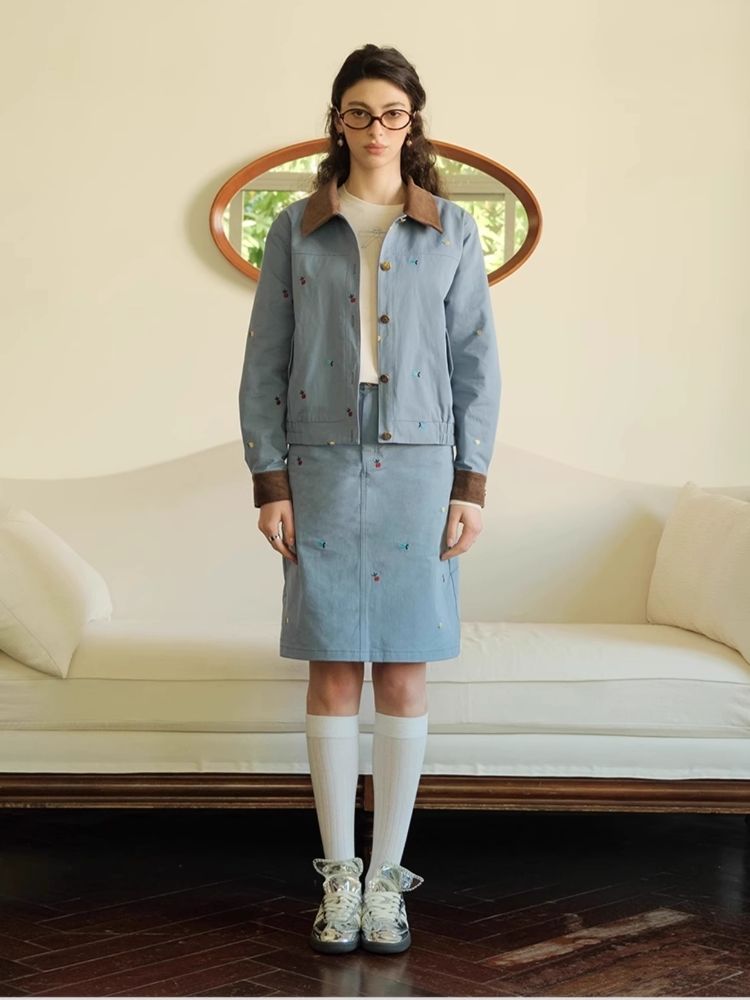 Long-staple Cotton Jacket Coat