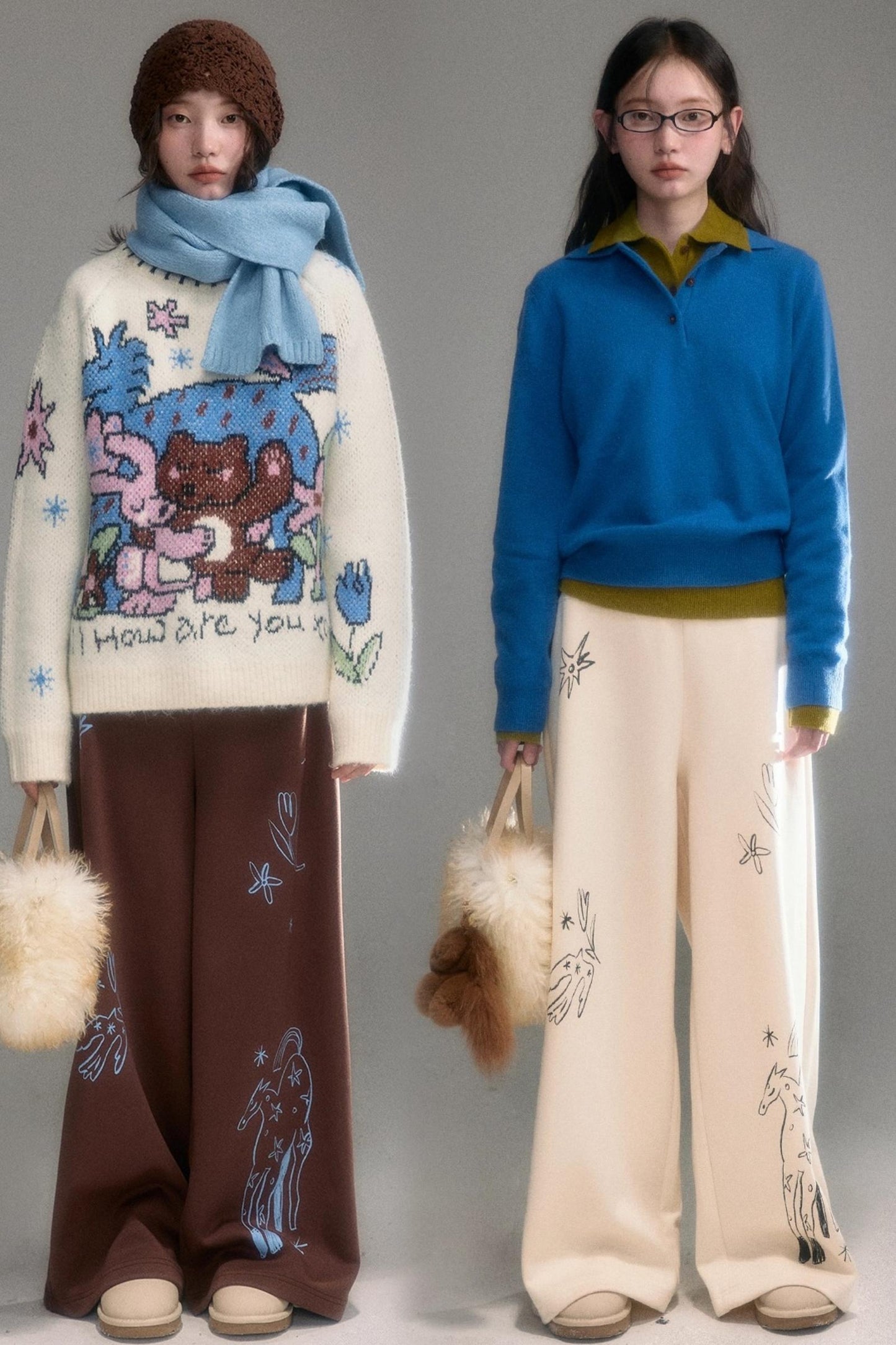 Pony and Bird Trousers