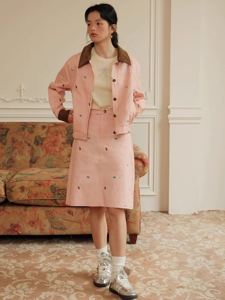 Long-staple Cotton Jacket Coat