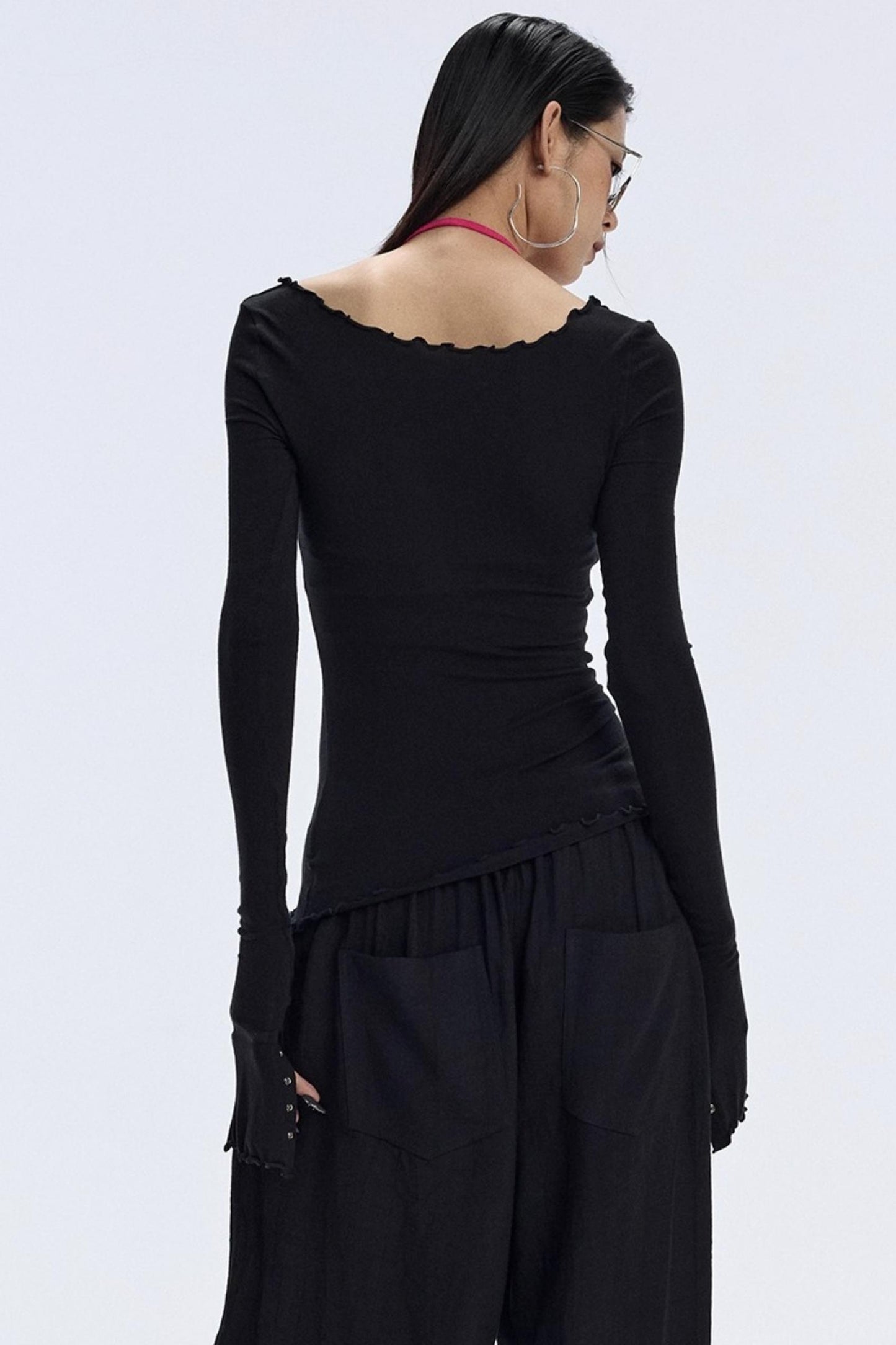 Fungus Edge Long-Sleeved Top