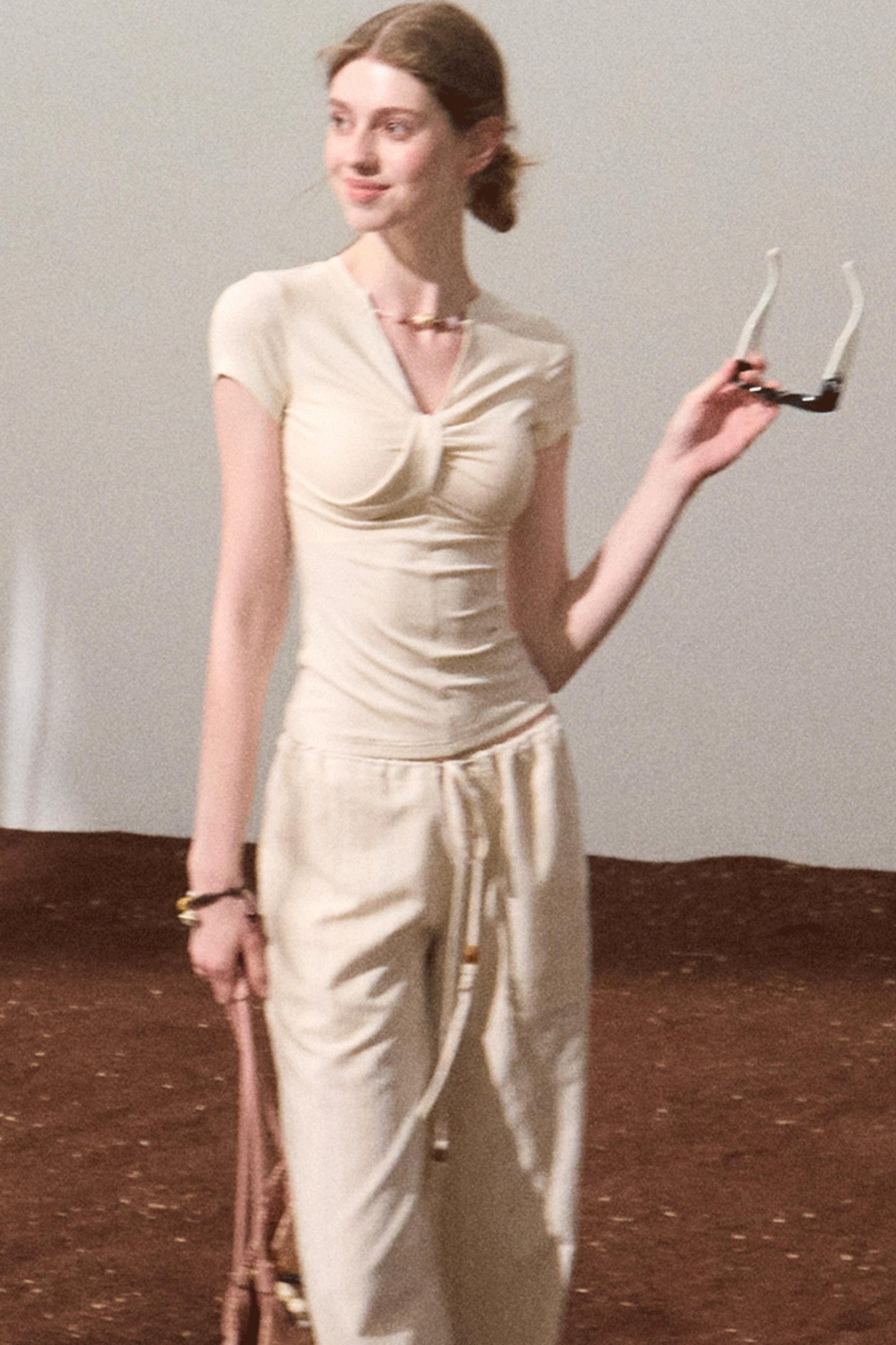 Amber Striped Pants Set-Up