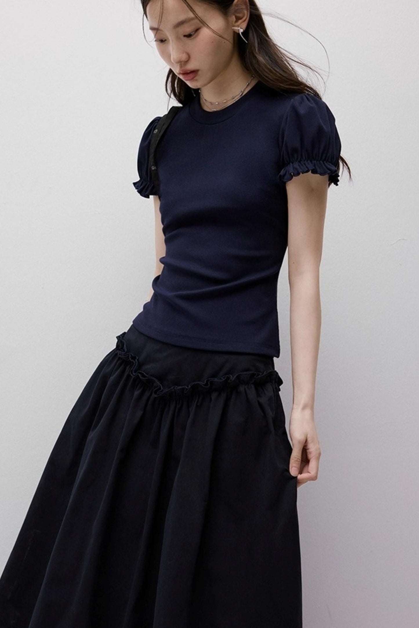 Cleanfit Puff Sleeve T-Shirt