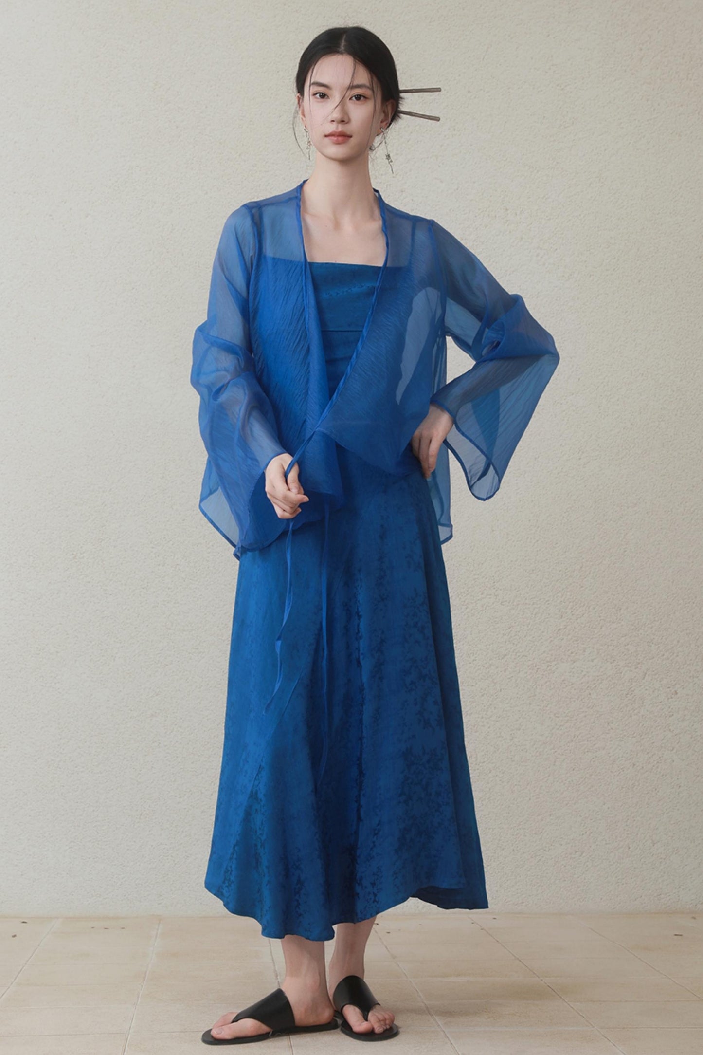 Summer Elegance Halter Dress