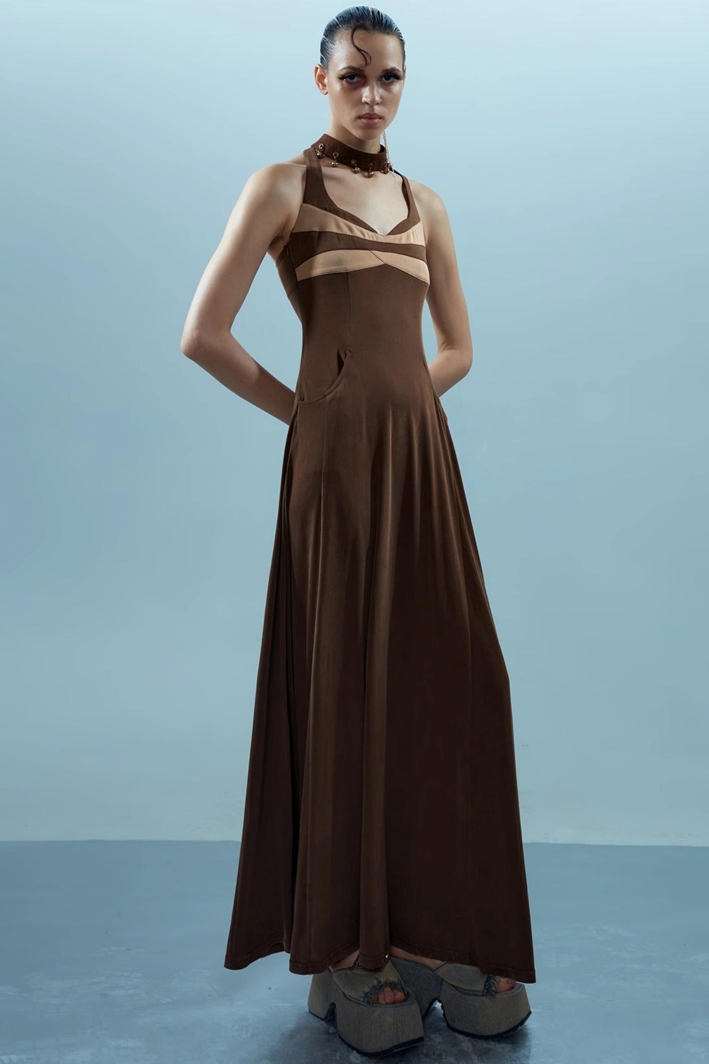 Celestial V-Neck Dress