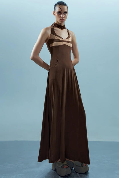 Celestial V-Neck Dress