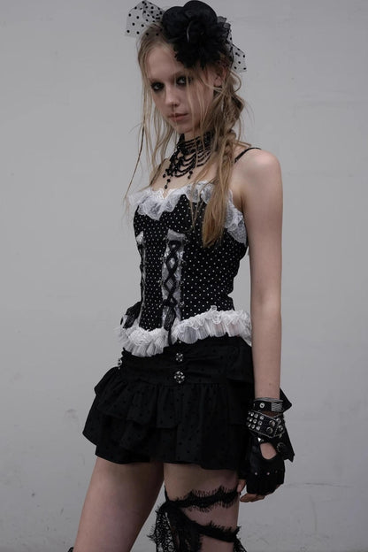 Gothic Lace Mini Top